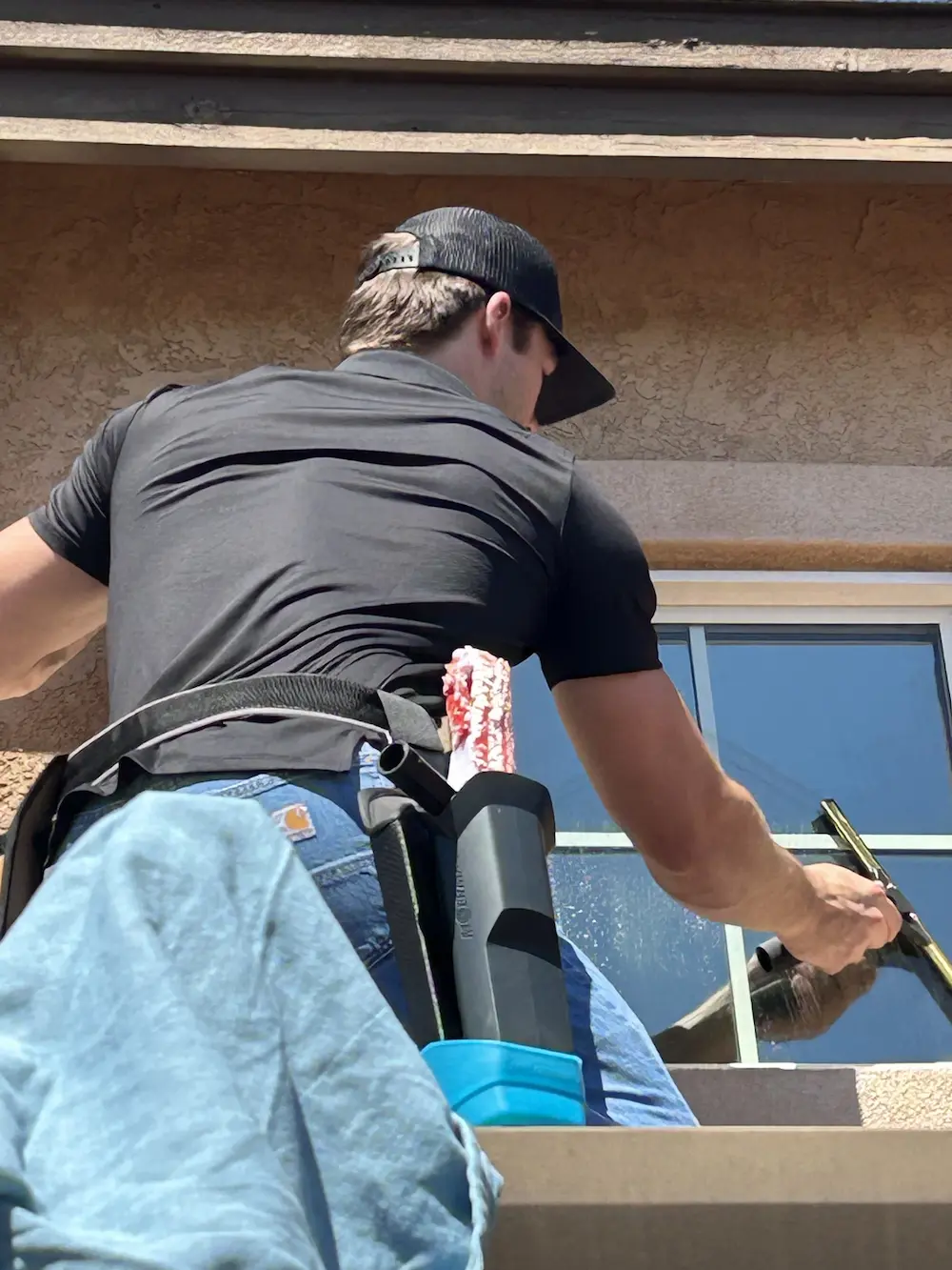 Commercial window cleaning Redding CA